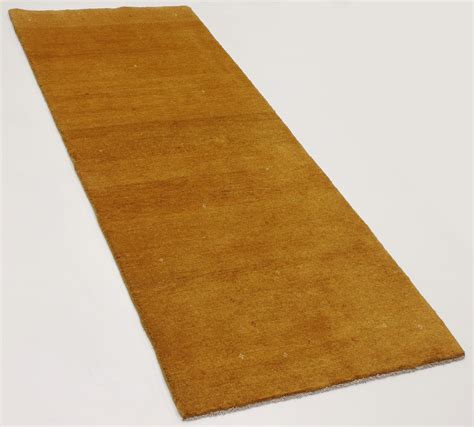 Perserteppich Gabbeh gelb (80x210cm)