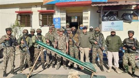 Manipur police recover 40kg explosive rocket in major arms crackdown ...
