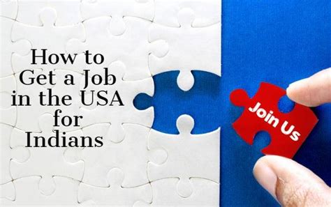 How to Get a Job in USA From India?
