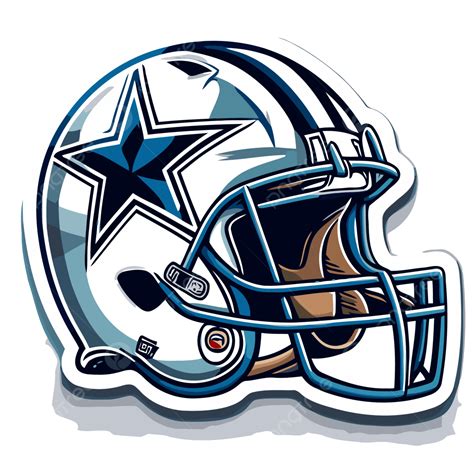 Dallas Cowboy Helmet Drawing Dallas Cowboys Clipart Helmet | Free