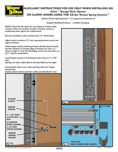 Image result for Installing Torsion Spring System