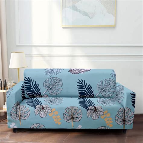 Cortina Three Seater Sofa Cover, Polyster Spandex Stretchable Elastic ...