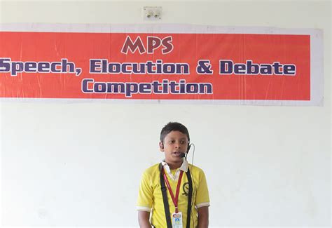 Speech Competition 2018 | Photo Gallery | Gallery | Madhusudan Public ...
