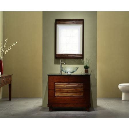 Ryvyr L-BAMBU-36-6DB Bambu 36" x 22" Wood Vanity Base | Build.com