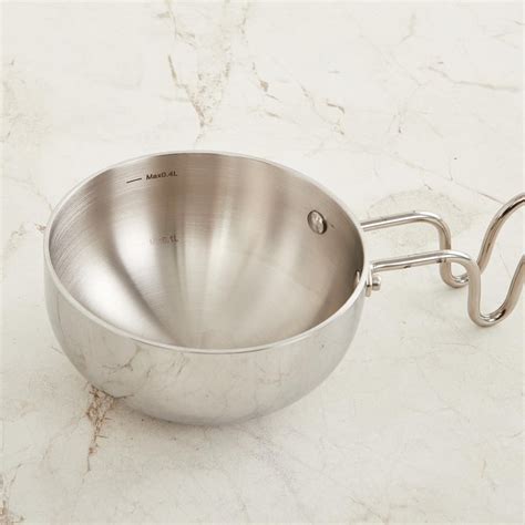 Buy Chef Special Carin Silver Stainless Steel Induction Tadka Pan ...