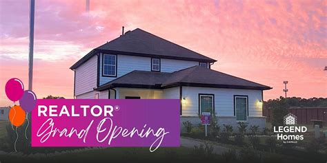 Exclusive REALTOR® Grand Opening in Legend Homess Bammel Oaks Community ...