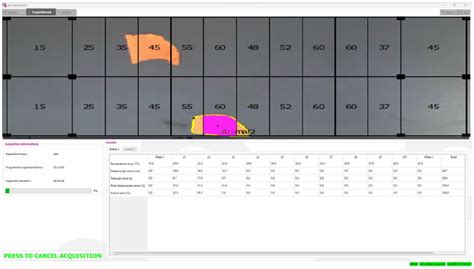 Temperature Gradient Test 的图像结果