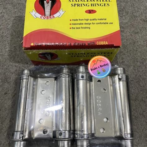 Jual Engsel Per Pir Koboi 3" Stainless Merk COBRA - Engsel Bolak Balik ...