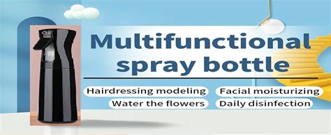 INSIME Nano Mist spray bottle for hair | Premium Salon face spray ...