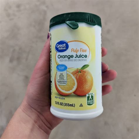 Pulp-Fre Orange Juice Frozen 100% Orange Juice Concentrate from Great ...
