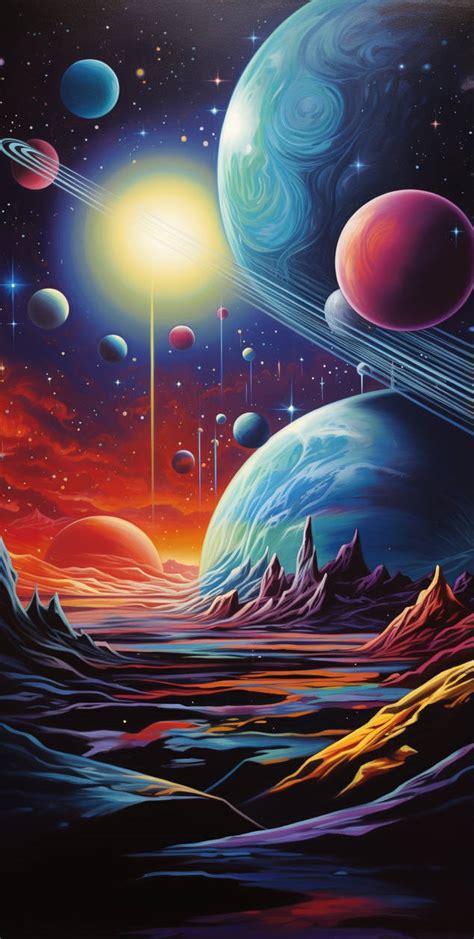 Space Planet Art 的图像结果