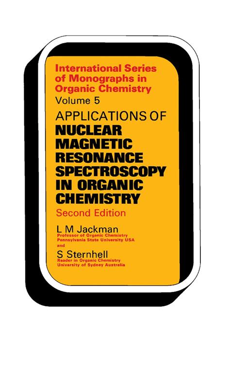 Applications of Nuclear Magnetic Resonance Spectroscopy in Organic ...