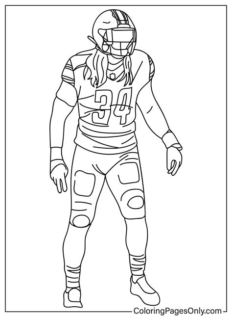 Detroit Lions Free Coloring Pages