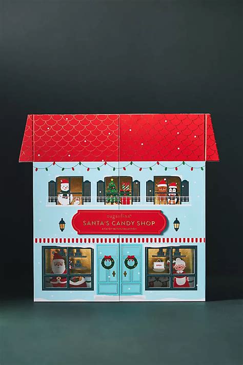 Sugarfina Santa's Candy Shop 24-Piece Advent Calendar | AnthroLiving