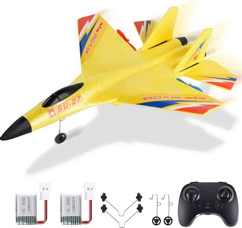 Buy SHODA Remote Control Airplanes Glider 2.4 GHZ 2 Channels RC Plane ...