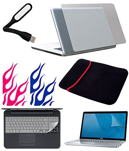 FineArts Combo of Transparent Skin, Screen Protector, USB Light ...