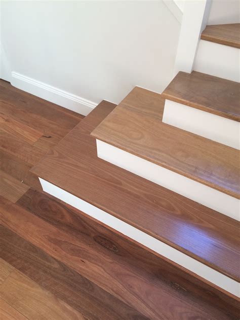 Bullnose Stair Tread Installation - Timber Stair Services