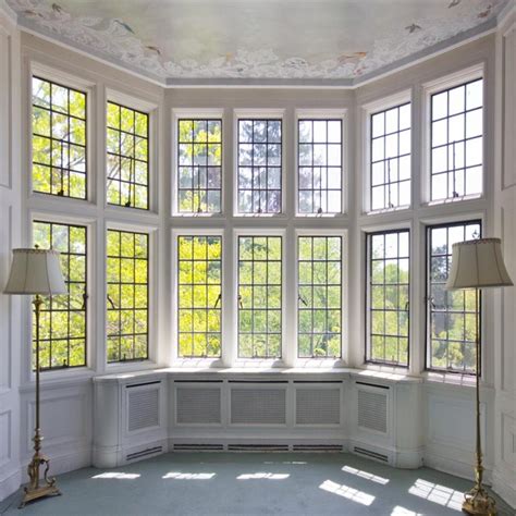 AOFOTO 7x7ft Classic French Pane Bay Windows Backdrop Luxury Retro ...