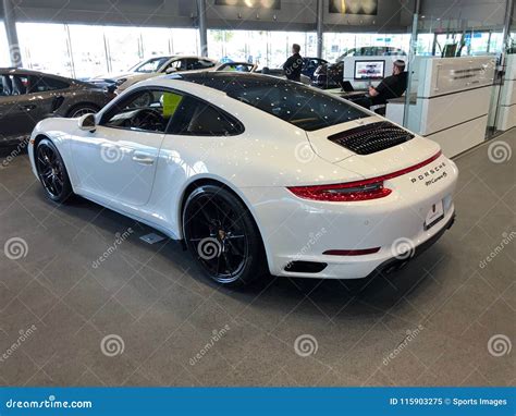 Porsche Car Dealership editorial image. Image of color - 115903275