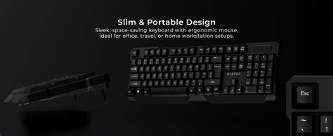 Amazon.in: Buy Bestor Wireless Keyboard and Mouse Combo Slim 2.4GHz Set ...