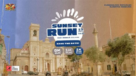 5km Sunset Run, 19, Misraħ San Filippu, ŻBĠ 1010 Ħaz-Zebbug, Malta, 13 ...