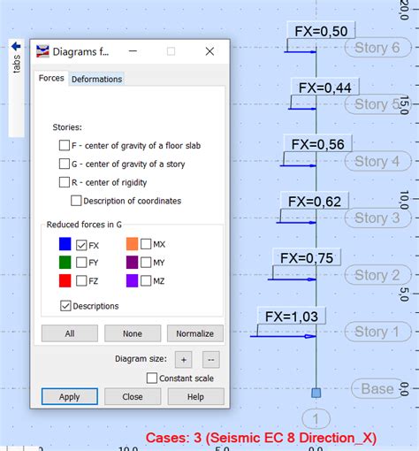 How to Apply Seismic Load Autodesk Robot 的图像结果