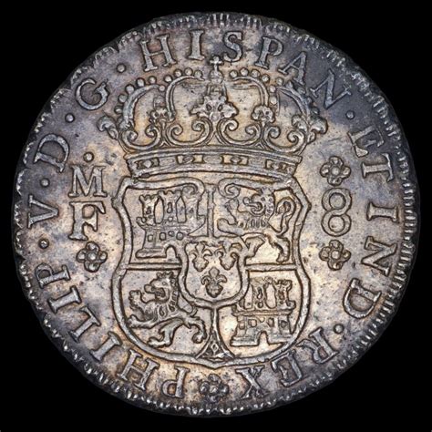Mexico (Spanish) . 8 Reales. 1740. Shipwreck treasure – Coins4all
