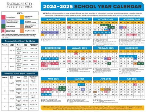 Baltimore City Public Schools Calendar 2024 2025 Teacher - Calendars 2025