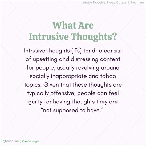 What Are Intrusive Thoughts?
