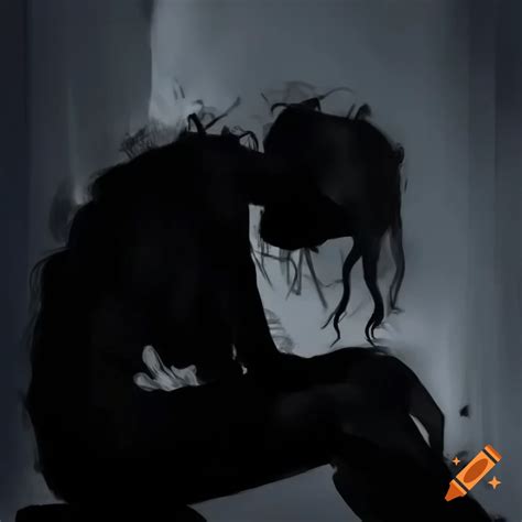 Grainy VHS footage of a giant eerie creature in a liminal space on Craiyon