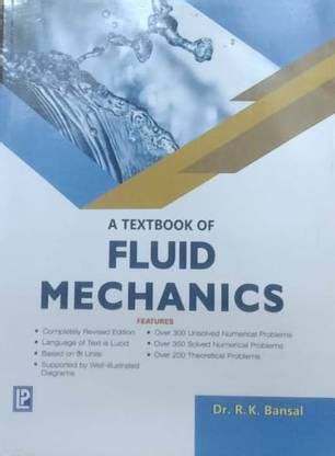 A TEXTBOOK OF FLUID MECHANICS: Buy A TEXTBOOK OF FLUID MECHANICS by DR ...