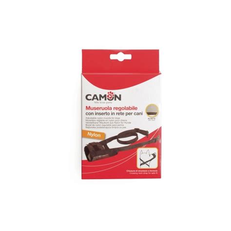 Camon Adjustable Nylon Muzzle With Strap Size M