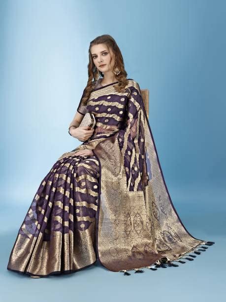 Organza Sarees - Buy Organza Sarees online at Best Prices in India ...