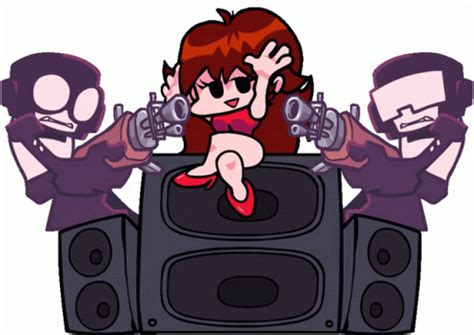 Girlfriend FNF Sticker 的图像结果