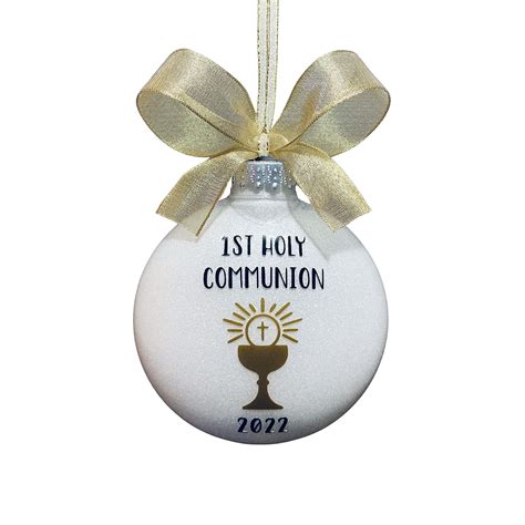 Amazon.com: First Communion Ornament, Catholic First Communion Gifts ...