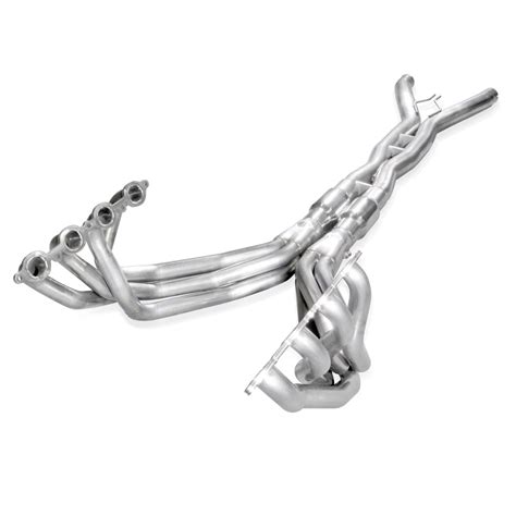 Stainless Works Corvette 1-7/8-Inch Catted Long Tube Headers; Factory ...