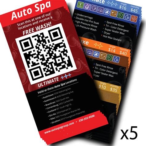 5 Ultimate Washes | Auto Spa Ohio - Touch Free Automatic Washes