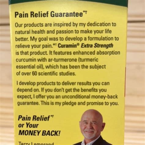Curamin® Extra Strength Tablets Curcumin Turmeric Natural Anti ...