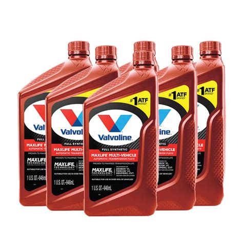 Buy Valvoline MaxLife Full Synthetic Multi-Vehicle Transmission Fluid Here