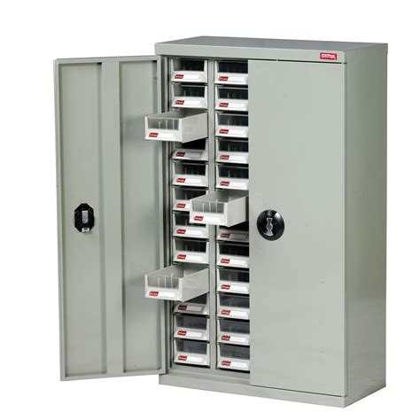 Topdrawer 48 Drawer Small Parts Cabinet With Doors 937 x 586 x 222 ...