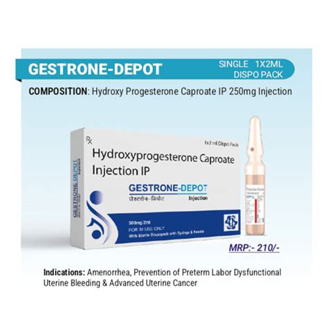 Gestrone-Depot Injection Bendic Healthcare Pvt. Ltd.