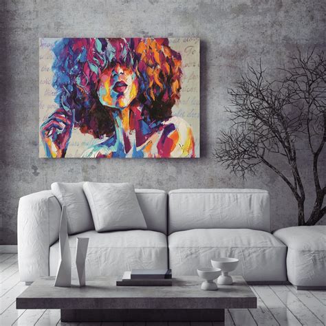 Conceptual abstract oil painting of a beautiful girl – FEMTOARTS
