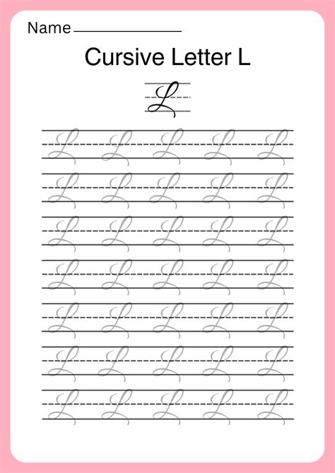 Capital Letters Cursive Writing Worksheets A to Z With PDF