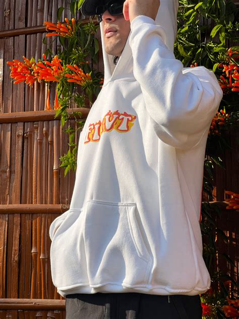 PROTECT YOUR PEACE WHITE HOODIE [UNISEX] – FIRVT
