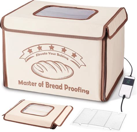 Amazon.com: Bread Proofing Box with 50-113℉ Temp Control & 48H Timer ...