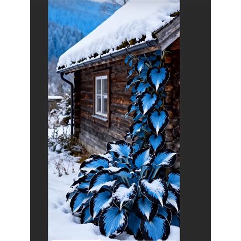 Midnight Blue Heart -Hosta-Bulbs For Planting - Premium Garden Stakes ...