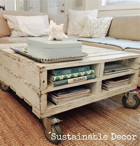 5 Diy Wooden Pallet Coffee Tables - diy Thought