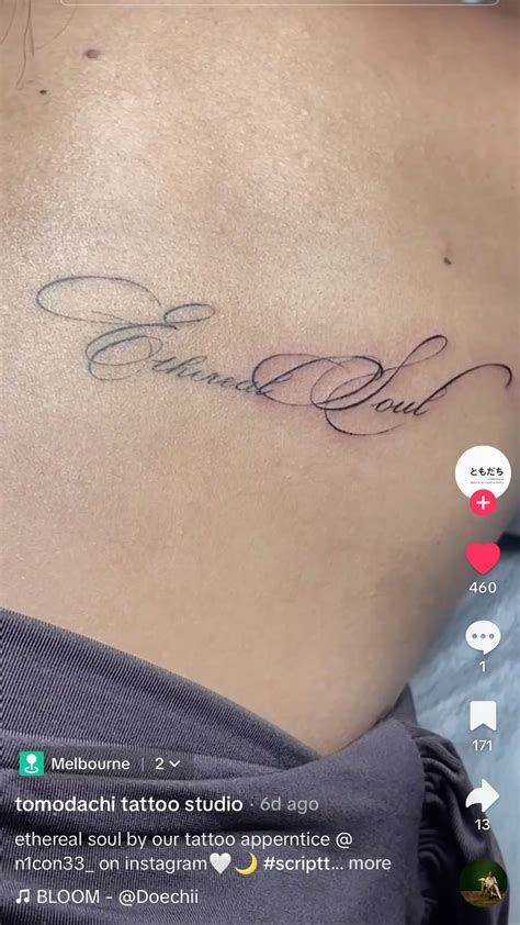 Pin by Emily on Tattoos | Cursive tattoos, Discreet tattoos, Elegant ...