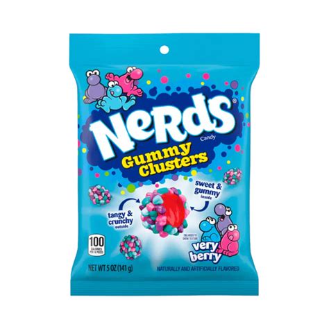 Nerds Gummy Clusters Very Berry 142g Peg Bag (Case of 10) – Stockup Market
