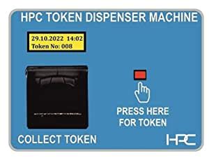 HPC Token Dispenser/Token Printer Machine - Model HPC21 : Amazon.in ...